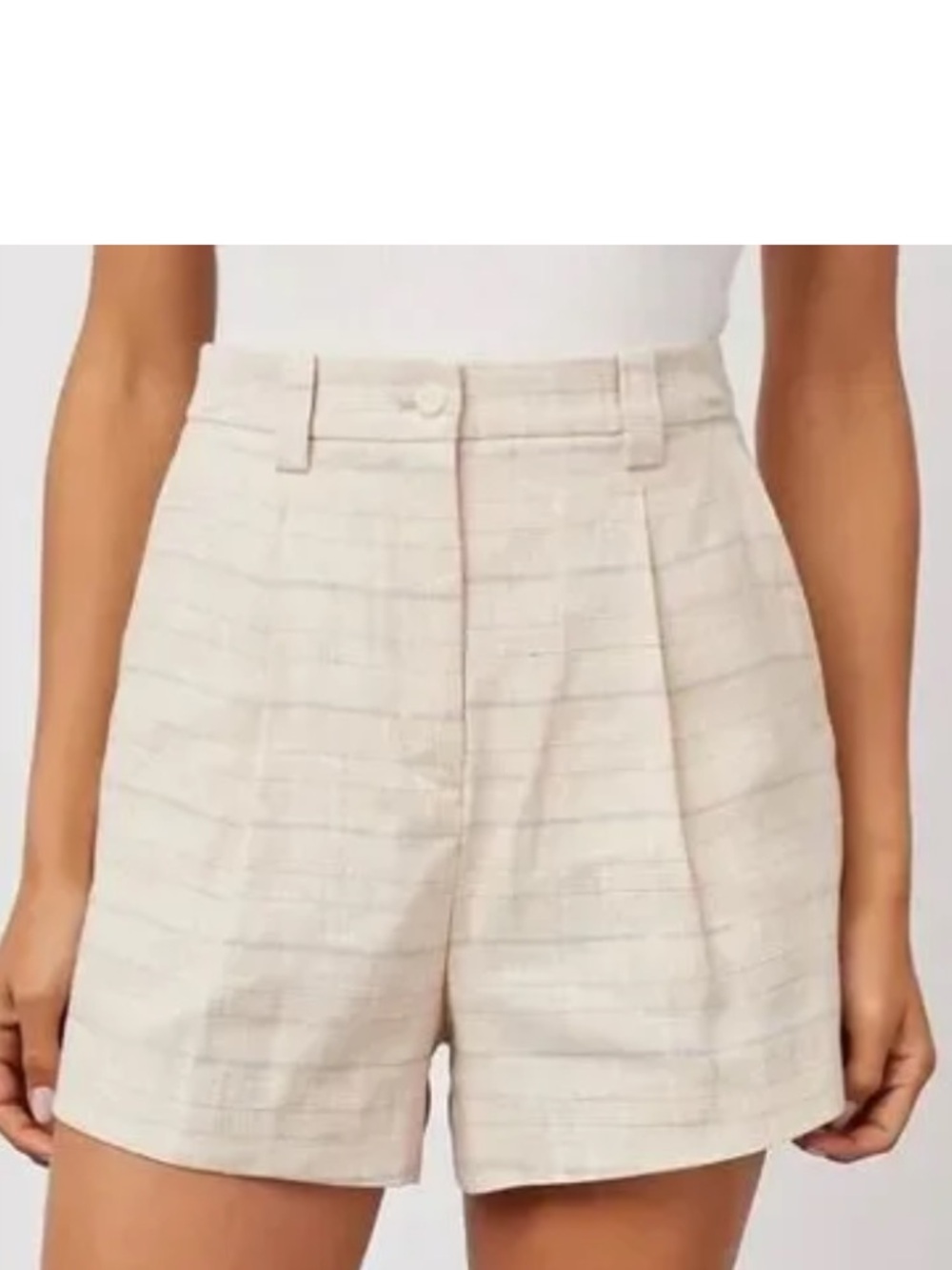 Rails Ilena short Sand Check Shorts size 6 NWT